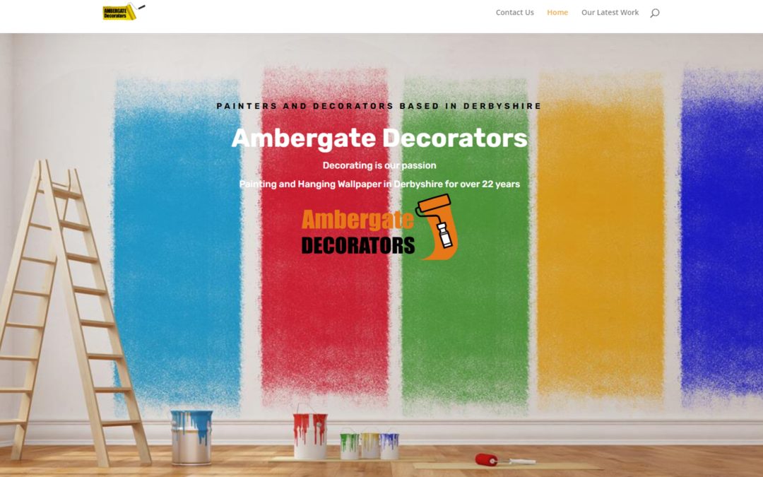 Ambergate Decorators Website and Blog